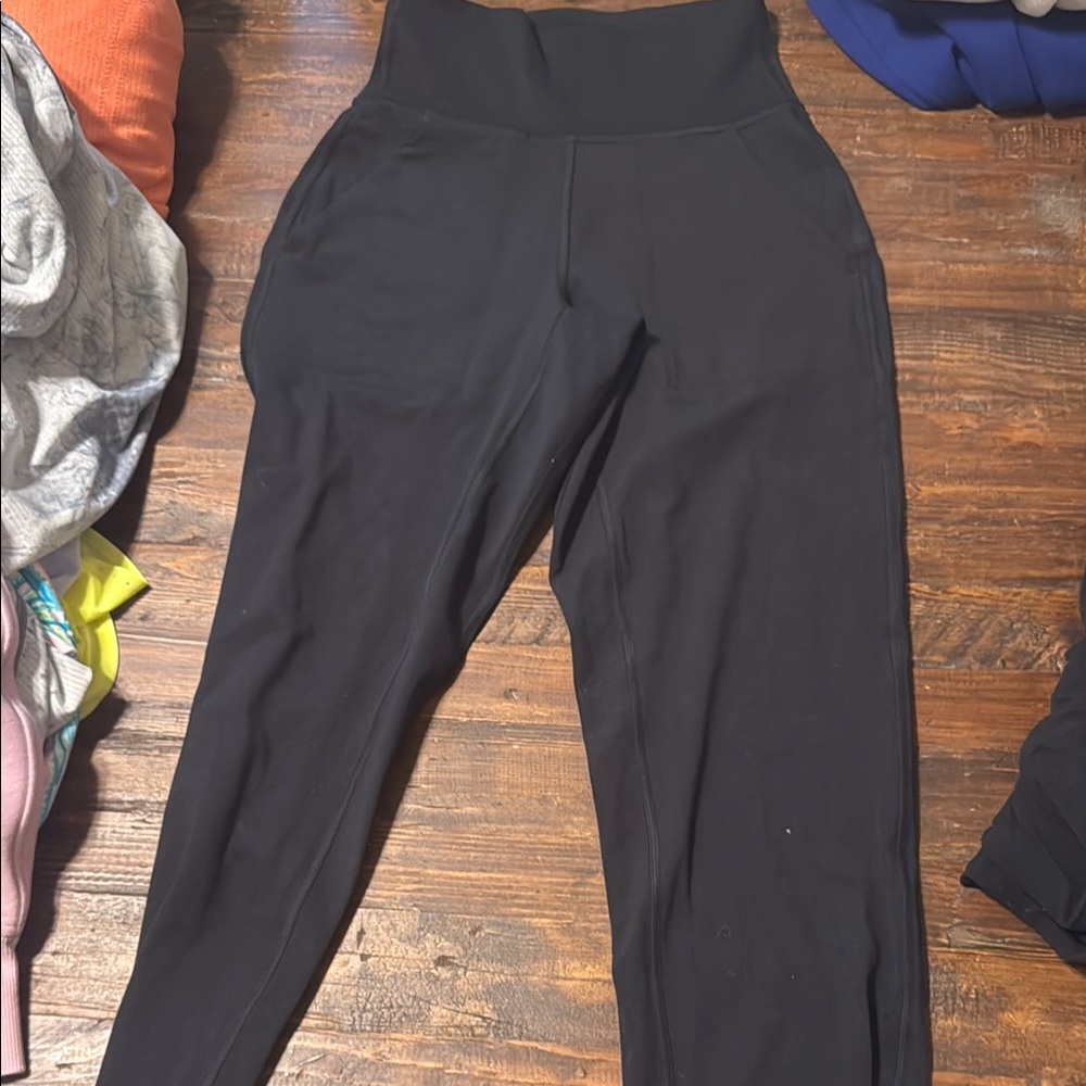 Black High-Waisted Leggings